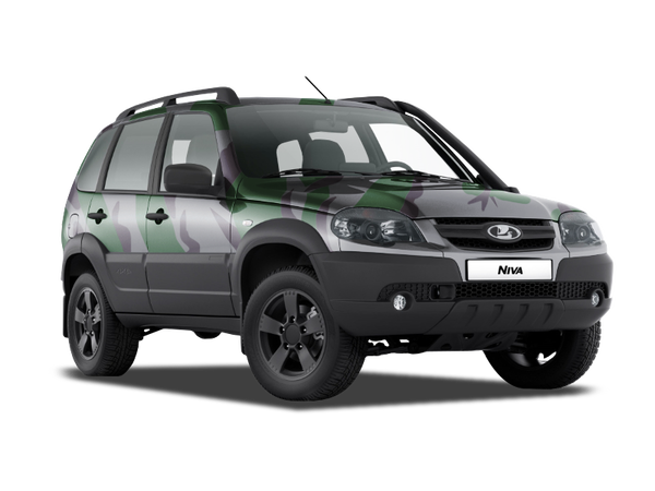 Lada Niva Off-road Цвет: Камуфляж полоски комбинированный