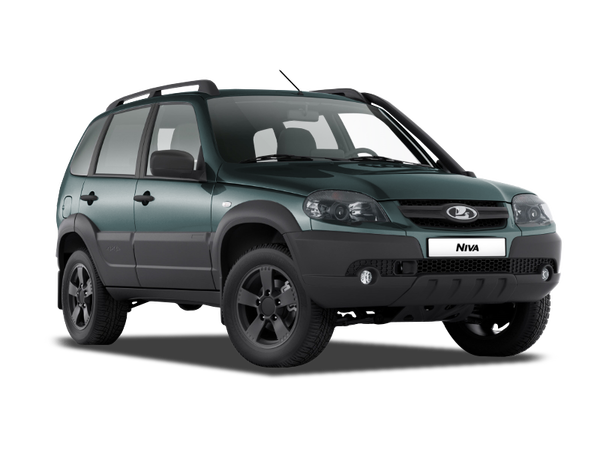 Lada Niva Off-road Цвет: Серо-сине-зеленый "Сочи"